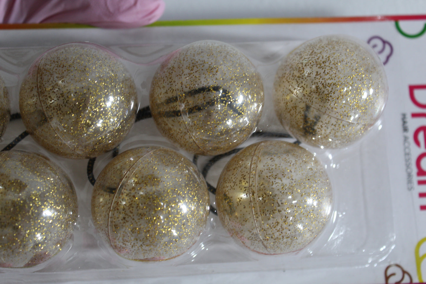 Gold Glitter BoBos