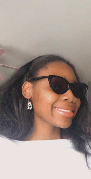 Panda Earrings